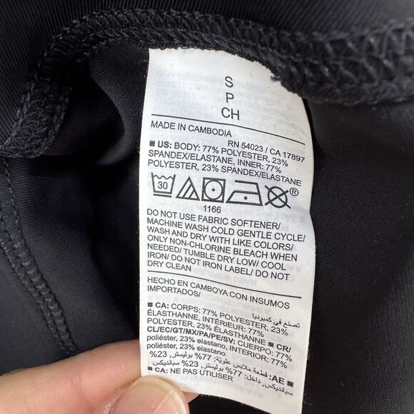 Old Navy Skirt S Black Active Powersoft Mini Skort Extra High-Rise Go Dry A-Line - Picture 9 of 9